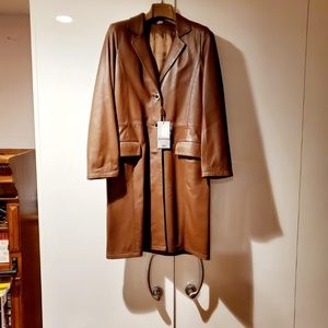 Handmade Womens Italian leather jacket